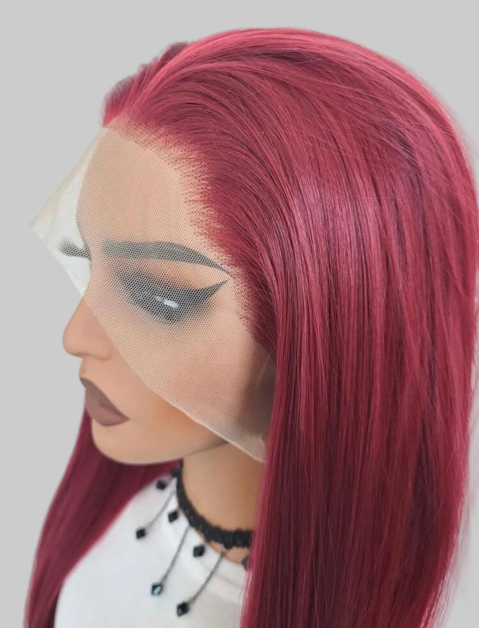 Bombshell Red Long Wig – 26 Inch